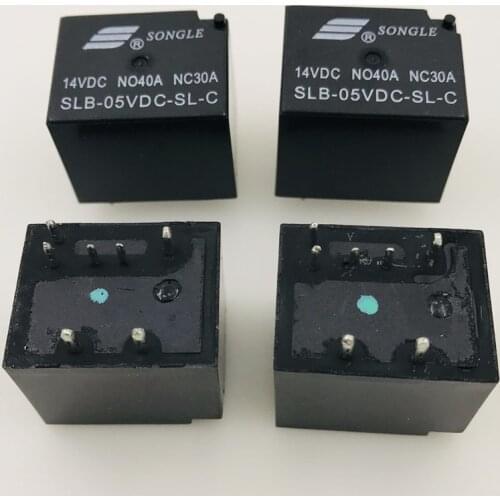 2PCS/lot Automotive relay SLB-12VDC-SL-C SLB-24VDC-SL-C SLB-12VDC-SL-CE SLB-24VDC-SL-CE 7PIN 30A 14VDC 4119
