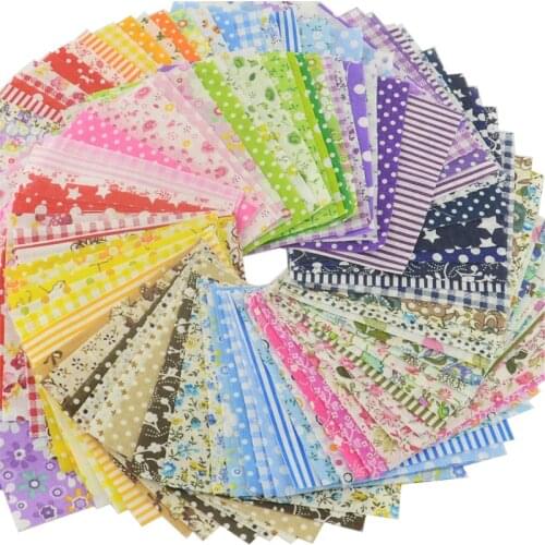 30 Pieces 10cmx10cm Stash Cotton Fabric Charm Packs Telas Patchwork DIY Quilting Tilda No Repeat Design Tissu Cloth