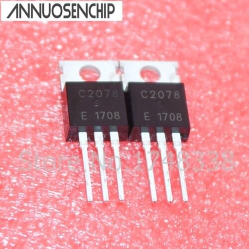 5PCS 2SC2078 -TO220 27Mhz RF Power Amplifier NEW Good Quality C2078