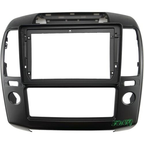 9 INCH Car Audio Frame Car dvd Plastic Frame Fascia is suitable for 2006-2012 NISSAN NAVARA