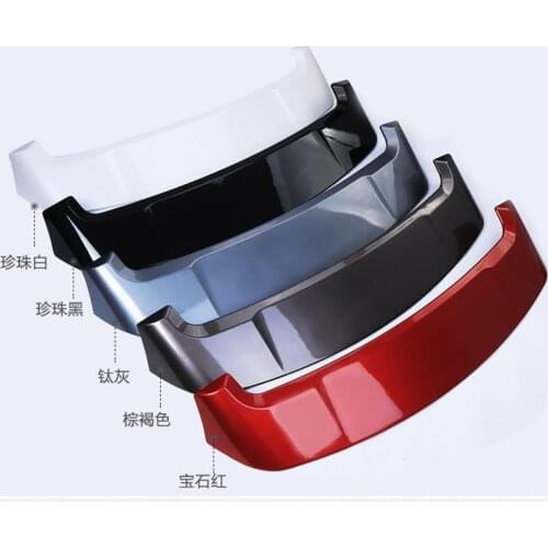 ABS Punch free Plastic Rear Trunk Boot Lip Wing Rear Spoiler for Mitsubishi Outlander 2016 -2020 Car styling