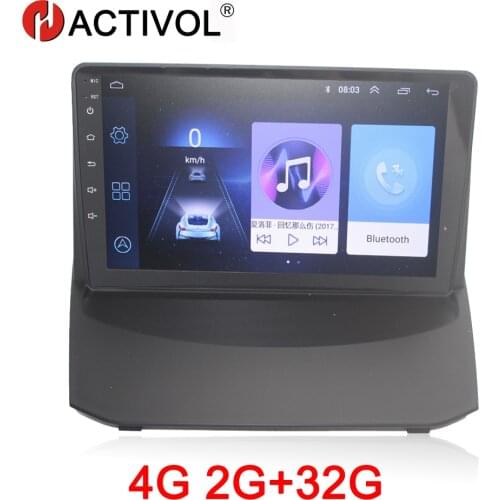 HACTIVOL 2G+32G Android 9.1 Car Radio for Ford Fiesta 2009-2016 car dvd player gps navi car accessory 4G multimedia player