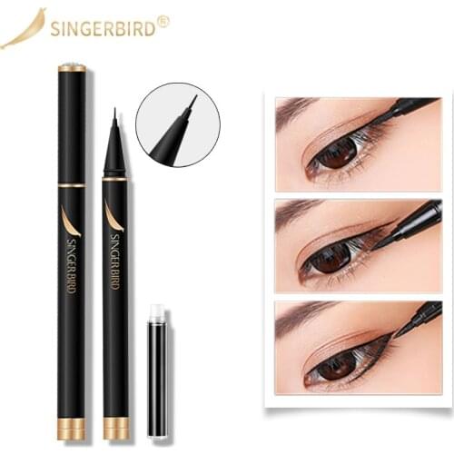 Eye Makeup Waterproof Long Lasting Eye Liner Pencil Diamond Pen Quick-drying Eyeliner Liquid Speed Dry Eye Pencil Cosmetic Tools