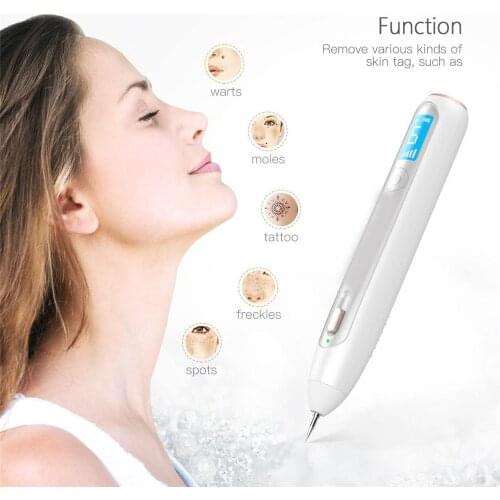 New Beauty Pen Laser Plasma Facial Mole Remove Dark Spots Skin Care Point Tattoo Wart Removal Pen Portable Beauty Device