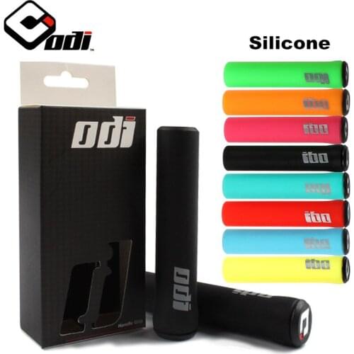 ODI Bicycle Gear Grips Silicone MTB Bike Handle Bar Grips Soft Ultralight Grips Anti-skid Shock-absorbing Bicicleta