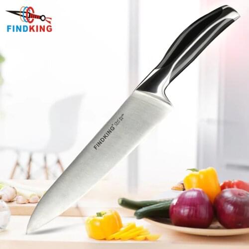 New top grade sharp knife 440c quality 8'' inch Frozen meat cutter Chef knife kitchen knife