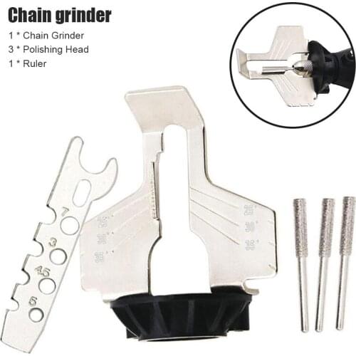 Chainsaw Sharpening Attachment Electric Grinder Accessory Kit Chain Saw Sharpener Saw Chains Tool