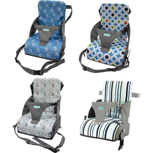 Adjustable Baby Furnitur Booster Seat Portable Children Increased Chair Pad Kids Dining Cushion Pram Chair Pad Removable Gift