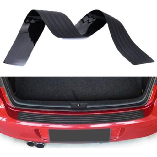 Universal Car Rear Bumper Sill Protector Plate Rubber Cover Guard Trim Pad 90cm NJ88