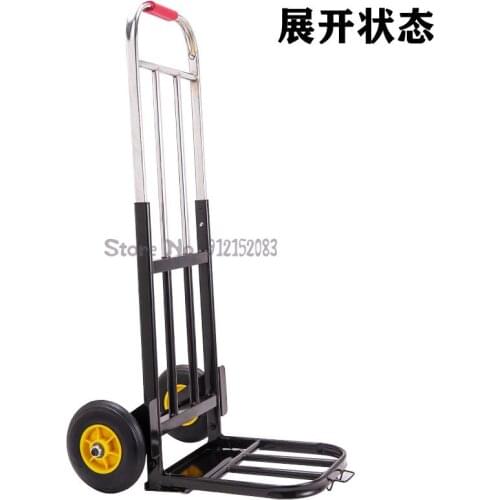Trailer, Trolley, Folding Portable Trolley, Small Trolley, Cargo Handling Truck, Pulling Cargo, Trolley Truck, Moving Cargo, Loa