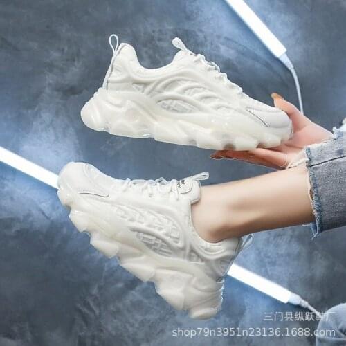 2021 Spring Daddy Shoes Sports Ins Breathable Mesh Shoes Sports Wind Casual Womens Shoes Ins Trendy Womens Shoes New