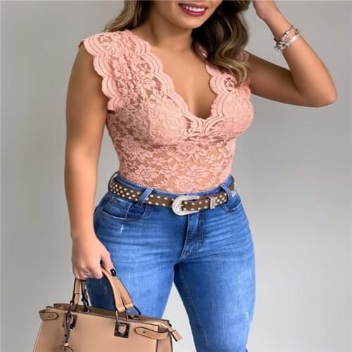 Crochet Vest Sexy Floral Lace Cami Bralette Casual Solid Color Women Crop Top Trend Women Lace Hollow Out Crop Top For Ladies