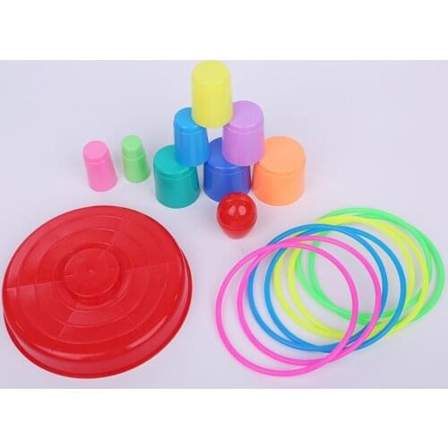 Childrens Fun Toy Sports Trap Ring Stacked Parent-child Interactive Game Ring Throwing Game For Children