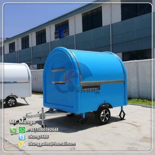2019 hot sale mobile food carts/trailer/ ice cream truck/snack food carts