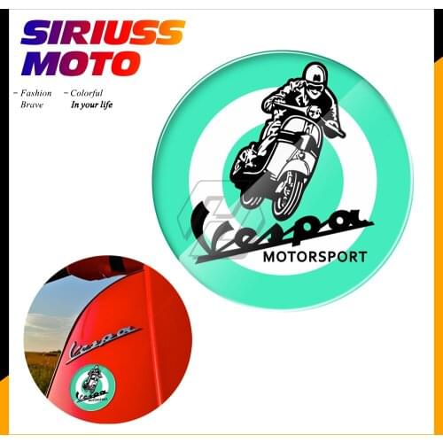 3D Motorcycle Tank Pad Italy Flag Sticker Case for Piaggio Vespa Sprint GTS GTV LX PX 50 125 150 200 300 300ie
