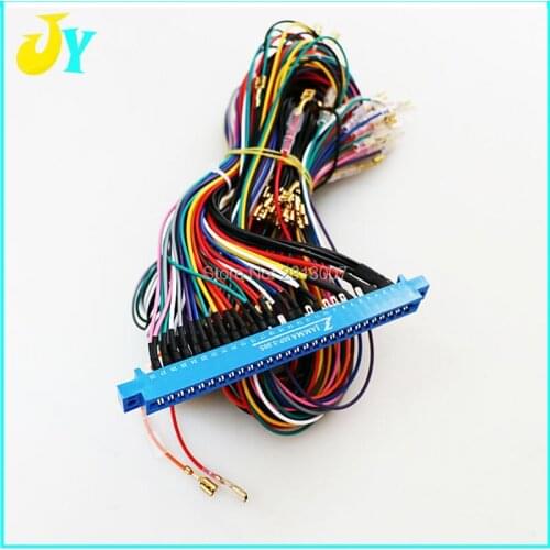 5 Pcs Jamma wire harness 28 pin jamma loom Joystick button connector for arcade cabinet accessories games 60 in 1 PCB