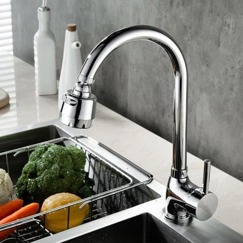 1pc Faucet 360° Sink Aerator Head Rotatable Faucet Filter Extended Universal Kitchen Bathroom Splash Proof Accessories