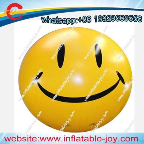 Free air shipping,large Smiling face PVC hanging decoration inflatable advertising balloon,inflatable Giant air heliumballoon