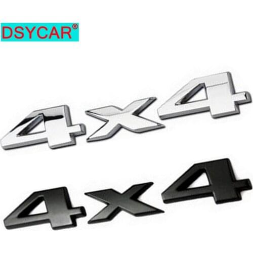 DSYCAR 3D 4x4 Four wheel drive Car sticker Logo Emblem Badge Decals Car Styling Accessories for Frod Bmw Lada Honda Audi Toyota