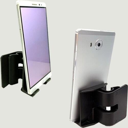 Creative Plastic Monitor Mobile Phone Stand Live Desktop Durable Black Computer Mobile Phone Tablets Holder