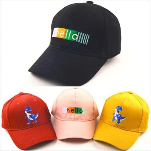New Embroidery Baby Hat Spring Autumn Children Baseball Cap Kids Snapback Fashion Letters Boy Girl Hip Hop Cap