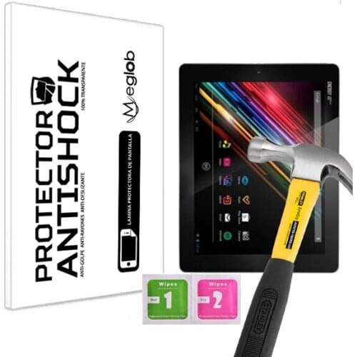 Screen protector Anti-Shock Anti-scratch Anti-Shatter compatible with Tablet Energy Sistem I10 Quad Super HD