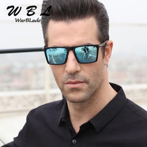 WarBLade Aluminum Magnesium Brand Polarized Sunglasses Men Mirror Coating Glasses Driver Goggles Male Sunglass Square Oculo