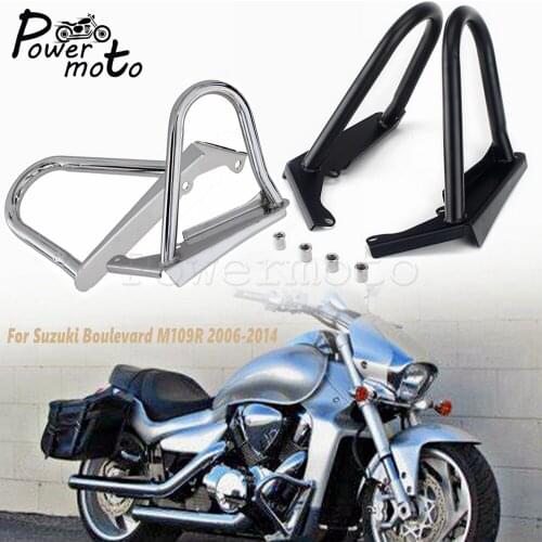For Suzuki Boulevard Steel Engine Guard Crash Bars 1 1/4" Bumper Highway Protector Accessories fit 2006-2014 Boulevard M109R
