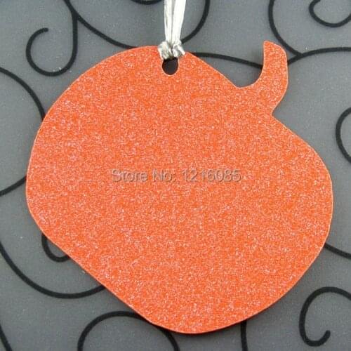 Pumpkin Wish Tree Tag Blank Favor Tags Blank Thank You Tags for Confirmation, wedding birthday party Favor Tags