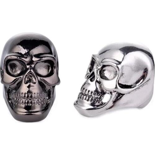 Vintage Punk Skull Jewelry Charm Bohemia Minimalism Birthday Gift Femme Rings for Women