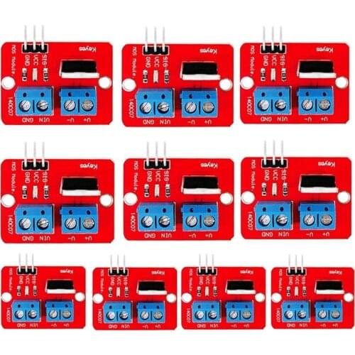 0.24V Top Mosfet Button IRF520 MOS Driver Module Board Electronic DIY Tool Dimming LED For Arduino SCM ARM Raspberry Pi