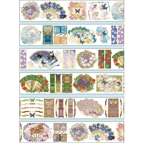 1 Loop Hefengs New Western Anecdotes Masking Tape Basic Decorative Collage