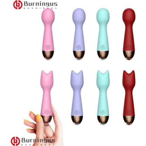 10 Speeds Powerful Mini Vibrators for Women Magic Wand Body Massager Sex Toy Clitoris Stimulate Female Adult Products
