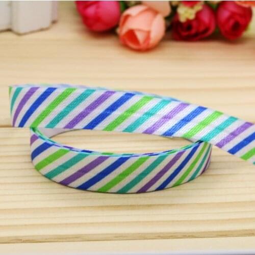5/8'' Free shipping Fold Elastic FOE chevron printed headband headwear hairband diy decoration wholesale OEM P5112