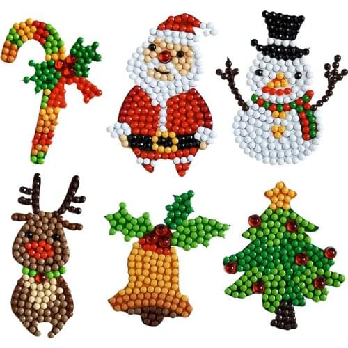 5D DIY Diamond Painting Kits for Kids Nature Pattern 5D DIY Diamond Painting Stickers Paint By Number for Kid & Adult Beginner