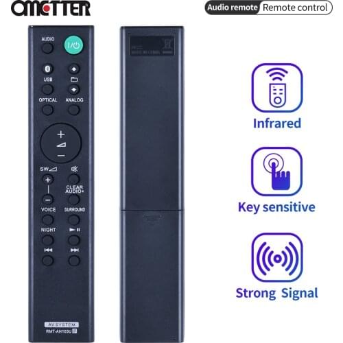 Suitable for Sony sound bar RMT-AH103U remote control RMTAH103U HT-CT80 SA-CT80 HTCT80 SACT80 SS-WCT80