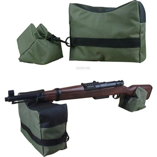 Tactical Sniper Shooting Gun Rest Bag Set Unfilled Stand Support Sandbag Airsoft Combat Target Stand Hunting Gun Accessories