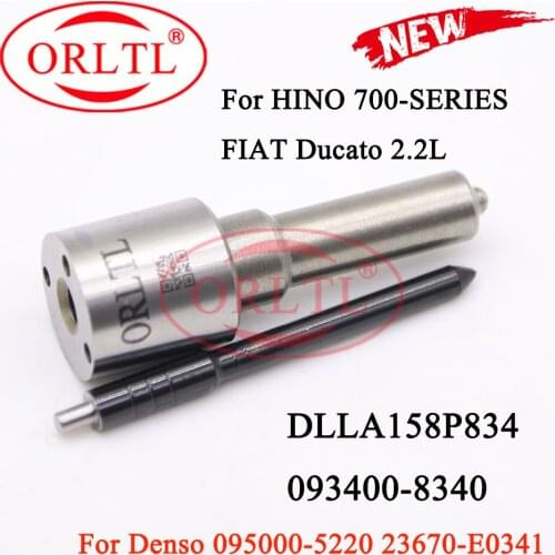 ORLTL 095000-5220 fuel disel injection tip DLLA 158P834 DLLA 158 P834(093400-8340) nozzle DLLA158P834(0934008340) for HINO 700-S