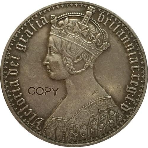 United Kingdom 1 Crown - Victoria copy coins