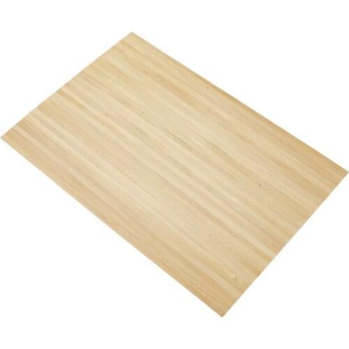 OMoToys Miniature Light Wood Floor 44 x 29.5cm, fit for 1:6 or 1:12 Dollhouse