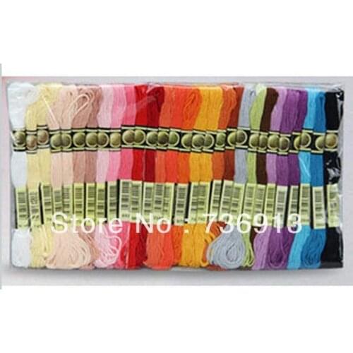 Wholesale Cross Stitch Embroidery Thread Floss Yarn Similar DMC Total 4470 Pieces 8 meter Length 6 Strands