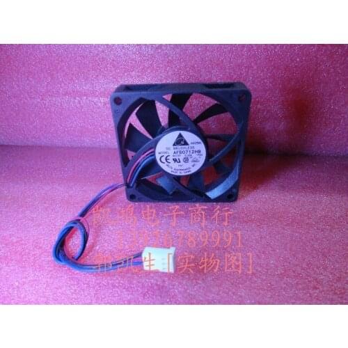 Original delta afb0712hb 12v 0.33a7cm 7015 line cpu cooling fan computer case fan