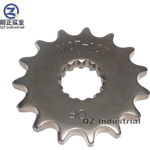 QZ industrial new and original motorcycle QM200 GS200 QS200 DR200 GXT200 QM200GY 428-15T 428 15T small sprocket