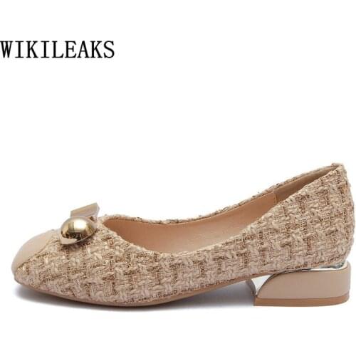 Pumps Women Shoes Square Toe Heels Shoes for Women 2021 High Heels Chunky Heels Wedding Shoes for Women Bride Office 2021 Scarpe