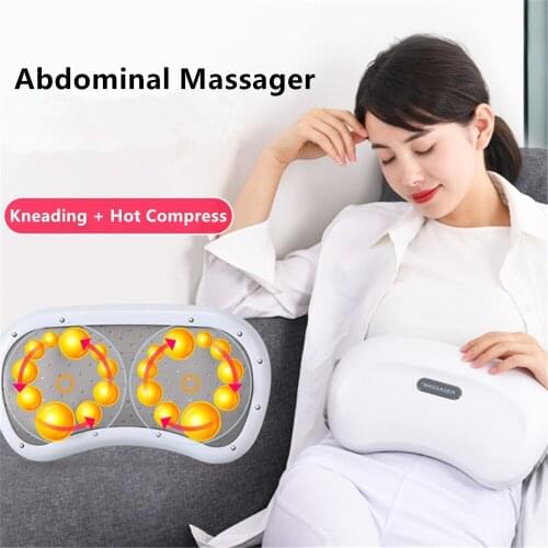 Abdominal Vibration Massager Kneading Belly Slimming Belt Promote Gastrointestinal Peristalsis Fat Burning Muscle Waist Trainer