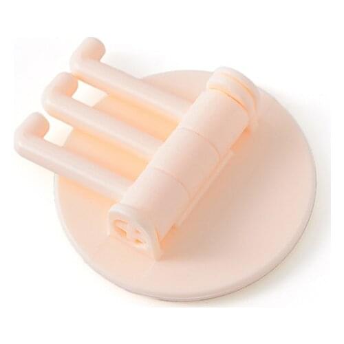 Rotating Hook 5KG Load Seamless Adhesive Strong Bearing Stick Multi-Purpose Paste Branch Storage Holder Kitchen Bathroom