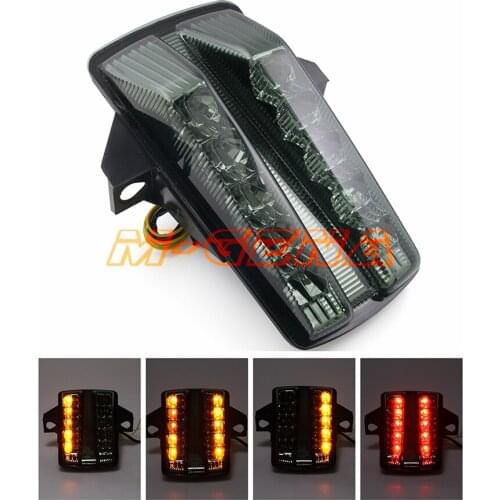 Rear Turn Signal Tail Stop Light Lamp Integrated For SV650 SV 650 2003-2008 SV1000 SV 1000 2003-2007 03 04 05 06 07