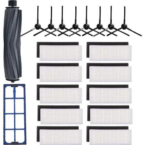 Roller Main Brush HEPA filter Side Brush Primary Filter Replacement for Chuwi Ilife A8 A6 X620 X623 Robot Vacuum cleaner Parts