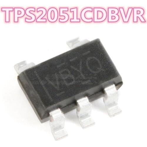 Free shipping: 20PCS-100PCS TPS2051CDBVR TPS2051CDBV TPS2051CD TPS2051 TPS2051CDB TPS2051C VBYQ SOT23-5 Power Management Chip