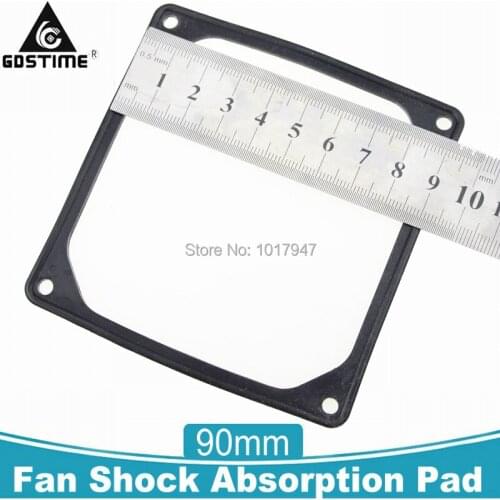 20 Pcs Lot 90MM 9CM PC Fan Anti Vibration Gasket Computer Case Silicone Shock Absorption Pad
